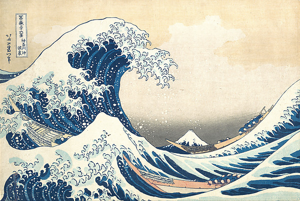 The Great Wave off Kanagawa by Katsushika Hokusai